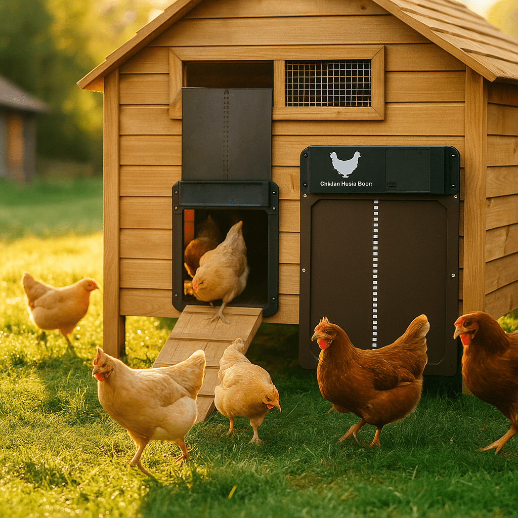 Automatic Chicken Coop Door with Light Sensor and Sliding Mechanism for Predator-Proof Security - Image 9