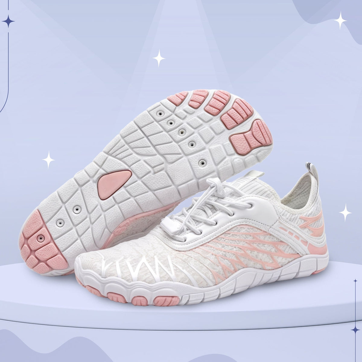 Barefoot Running Shoes with Wide Toe Box Minimalist Lightweight Design and Flexible Sole - Image 1