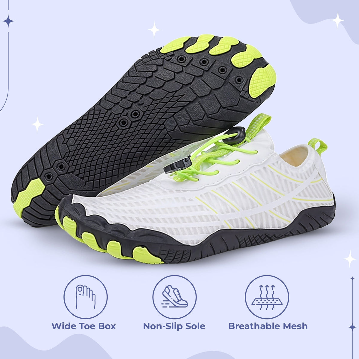Barefoot Running Shoes with Wide Toe Box Minimalist Lightweight Design and Flexible Sole - Image 10