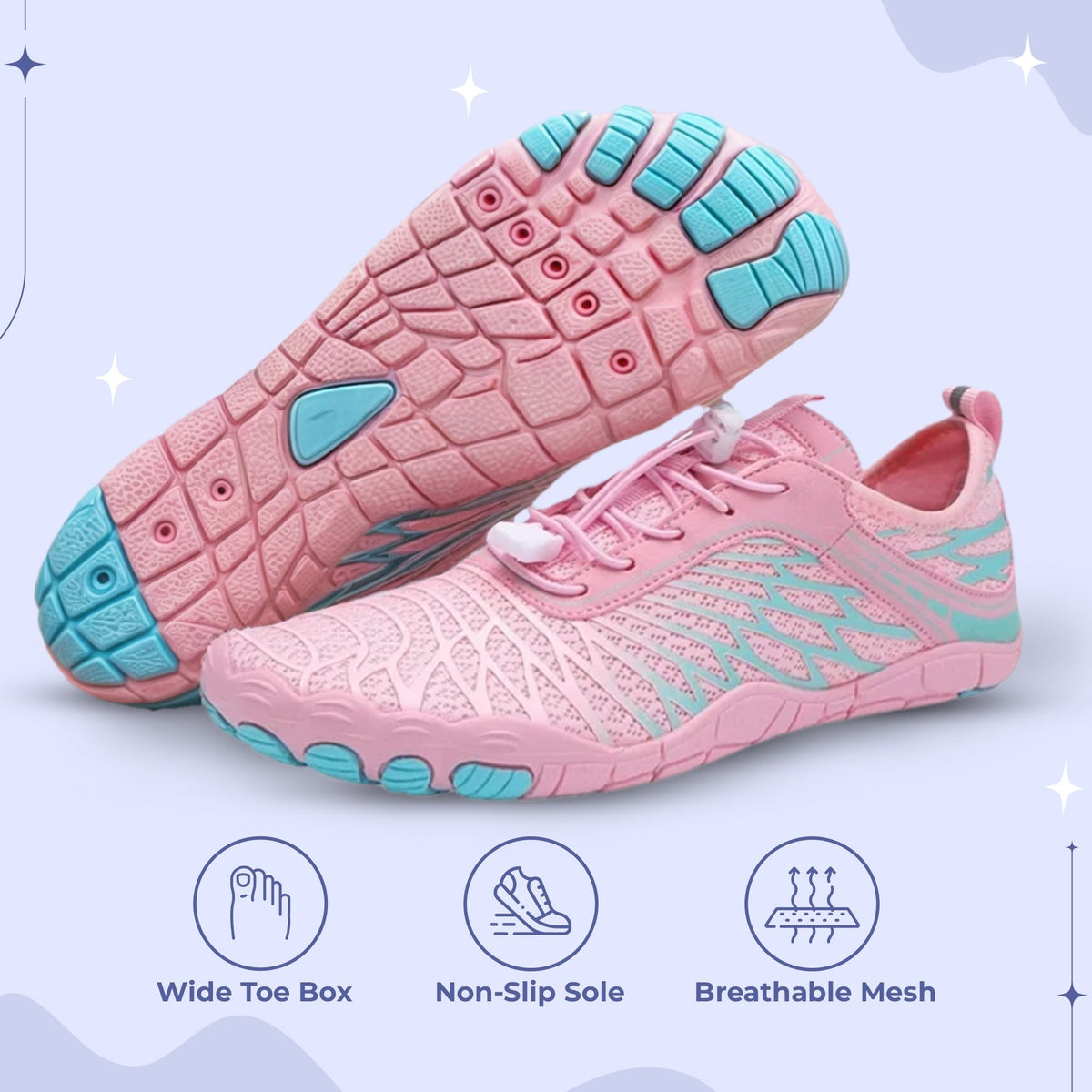 Barefoot Running Shoes with Wide Toe Box Minimalist Lightweight Design and Flexible Sole - Image 13