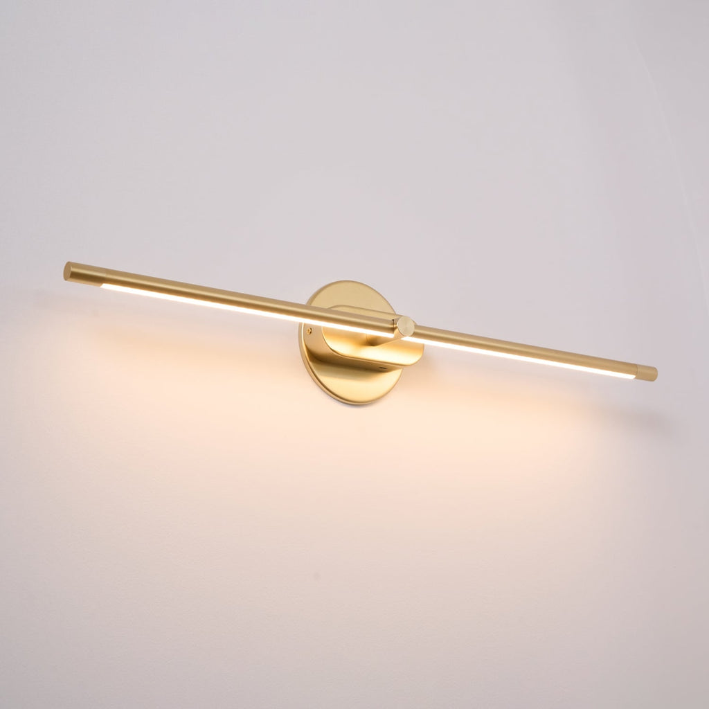 Bathroom Vanity Light Fixtures with Integrated LED Mirror Lighting Bar - Image 10
