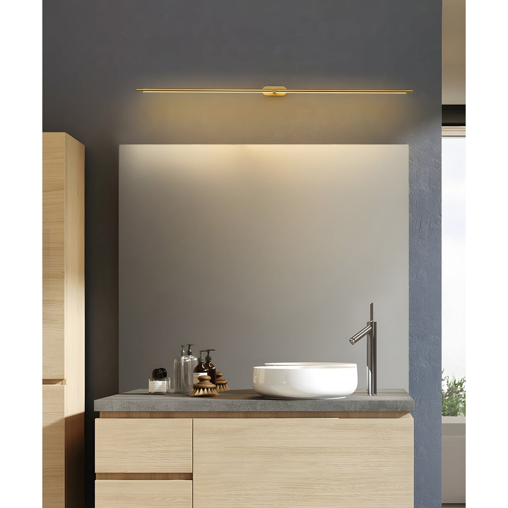 Bathroom Vanity Light Fixtures with Integrated LED Mirror Lighting Bar - Image 11