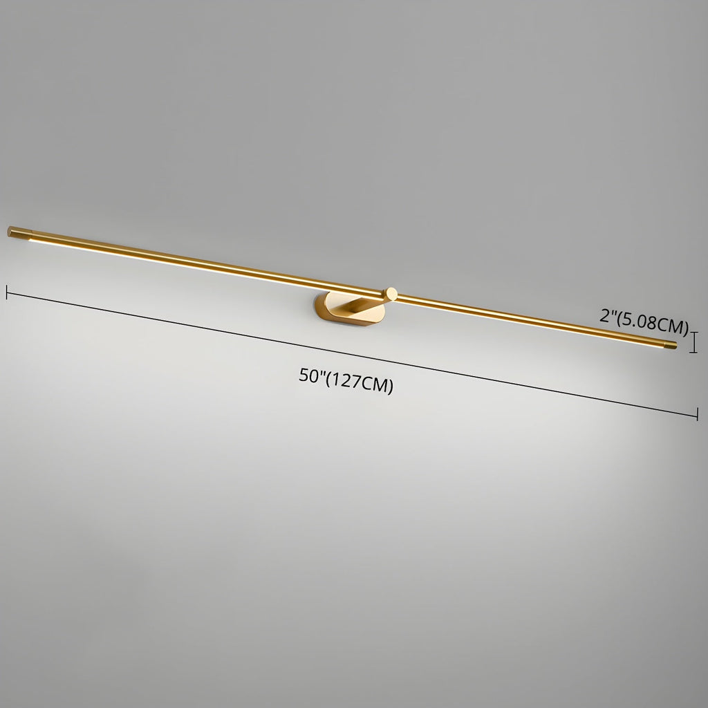 Bathroom Vanity Light Fixtures with Integrated LED Mirror Lighting Bar - Image 21