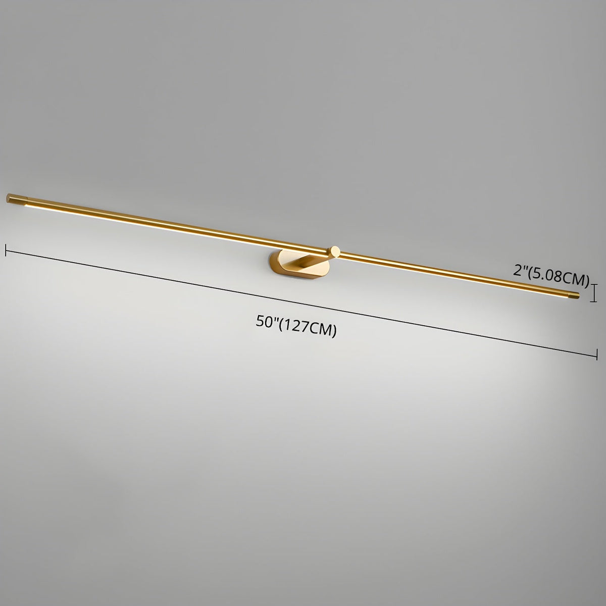 Bathroom Vanity Light Fixtures with Integrated LED Mirror Lighting Bar - Image 21
