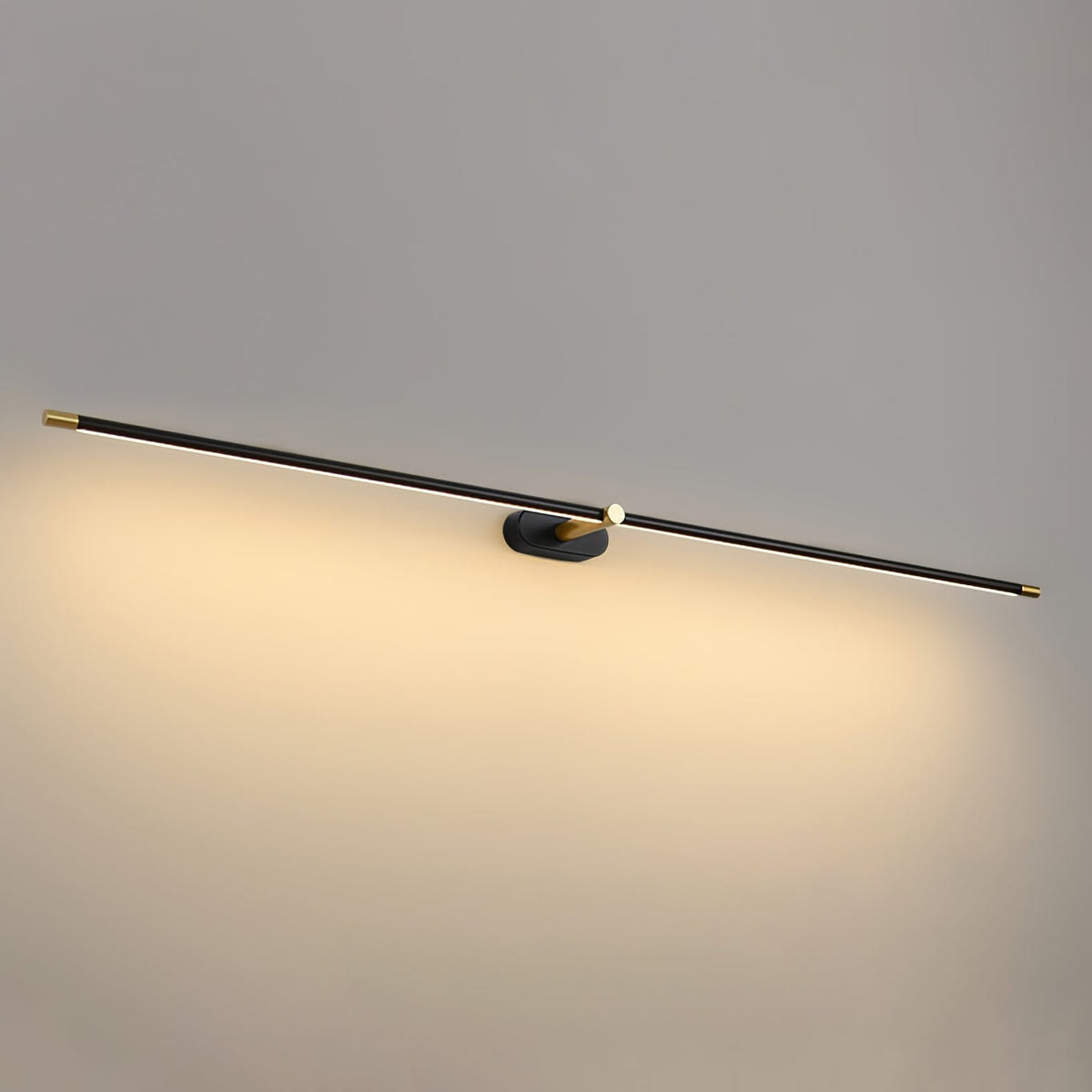 Bathroom Vanity Light Fixtures with Integrated LED Mirror Lighting Bar - Image 31