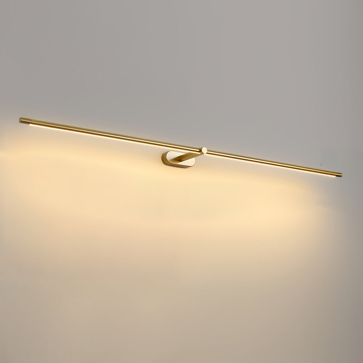 Bathroom Vanity Light Fixtures with Integrated LED Mirror Lighting Bar - Image 35