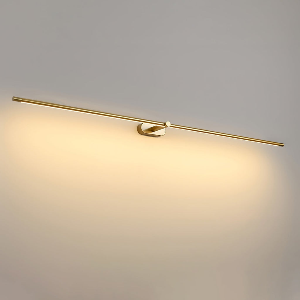 Bathroom Vanity Light Fixtures with Integrated LED Mirror Lighting Bar - Image 37