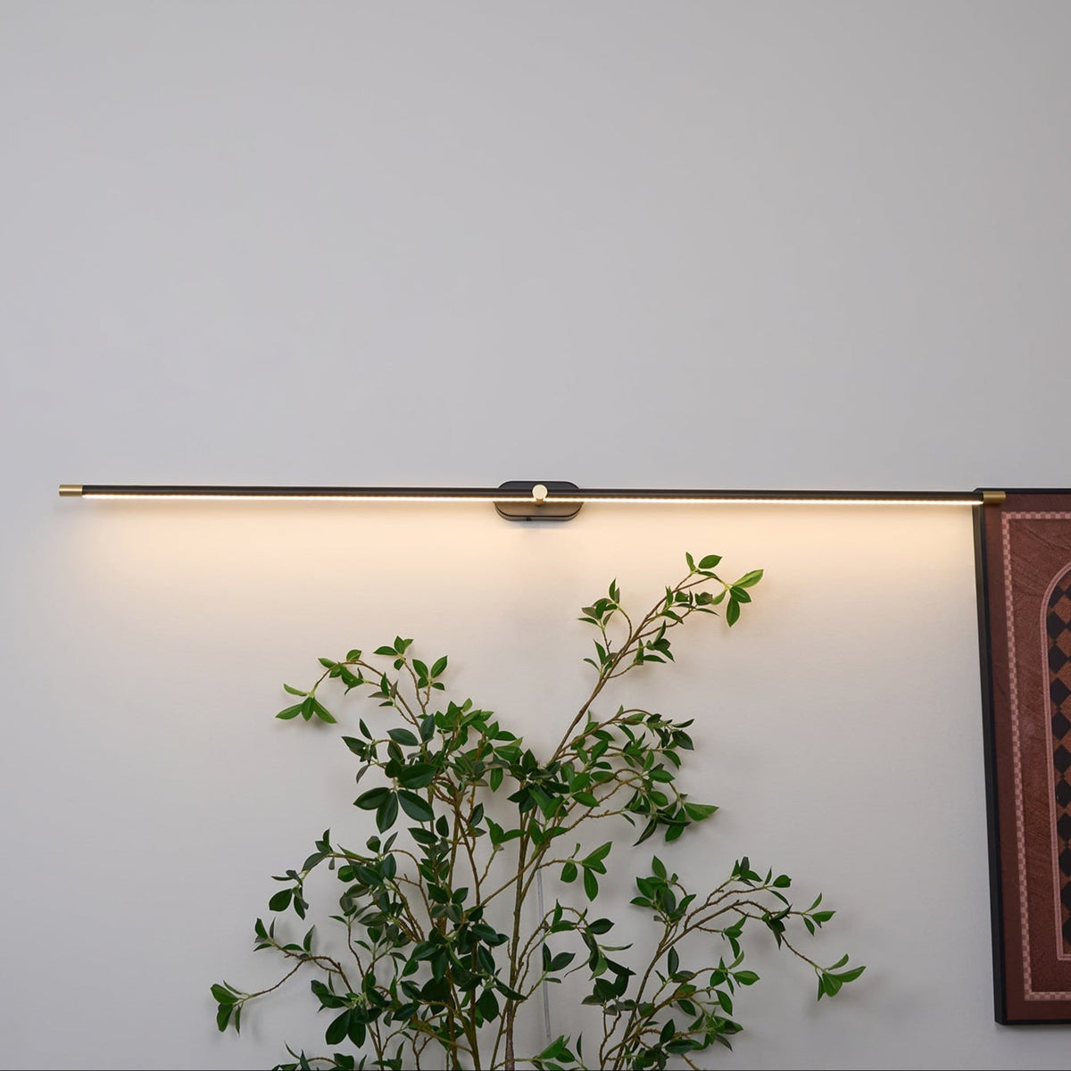 Bathroom Vanity Light Fixtures with Integrated LED Mirror Lighting Bar - Image 47