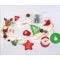Battery Operated LED Christmas Garland Lights with Warm White String and Pine Cones - Image 4