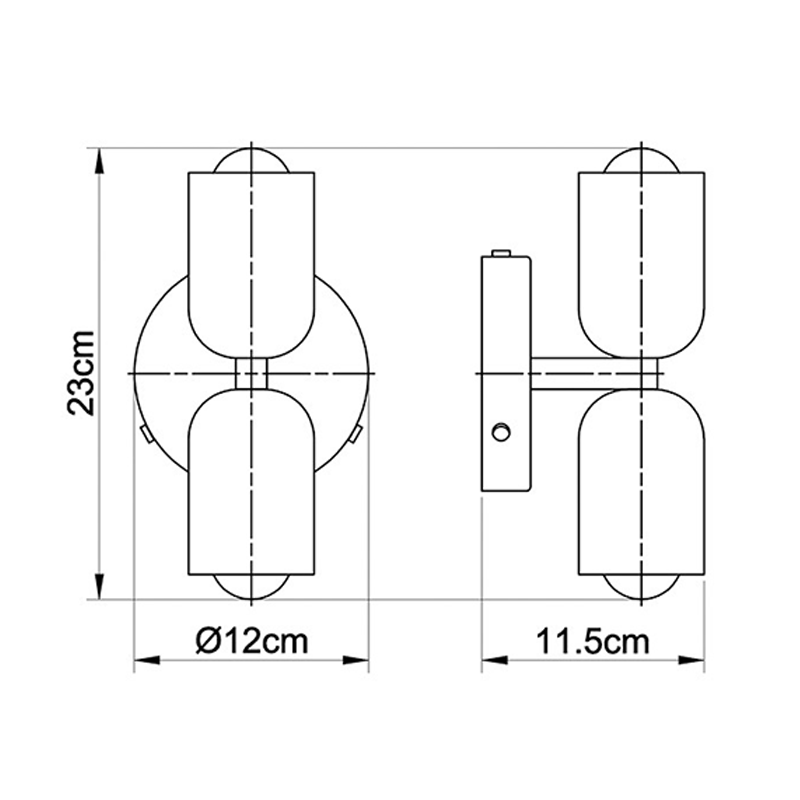 Battery Wall Sconce with Dual Capsule Shades Wireless Operation and Mid Century Modern Design - Image 12