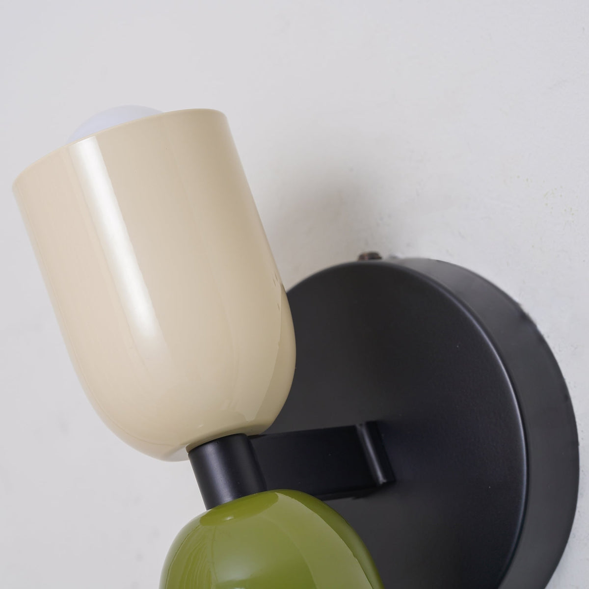 Battery Wall Sconce with Dual Capsule Shades Wireless Operation and Mid Century Modern Design - Image 14