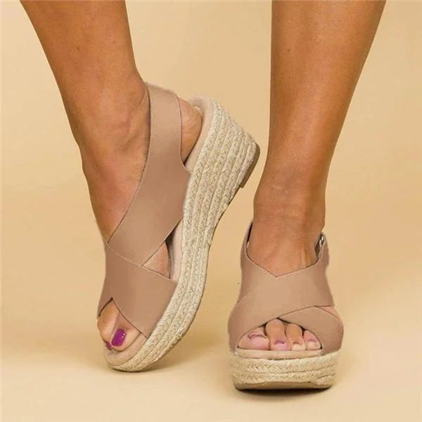 Beatrice | Espadrillas Ortopedici Donna Zeppa Platform