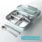 Bento Lunch Box with Stainless Steel Compartments and Airtight Lid with Phone Stand - Image 3