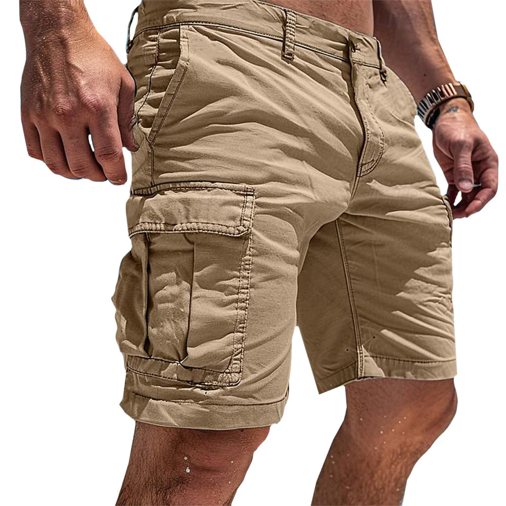 Bianca | Pantaloncini Cargo Kaki