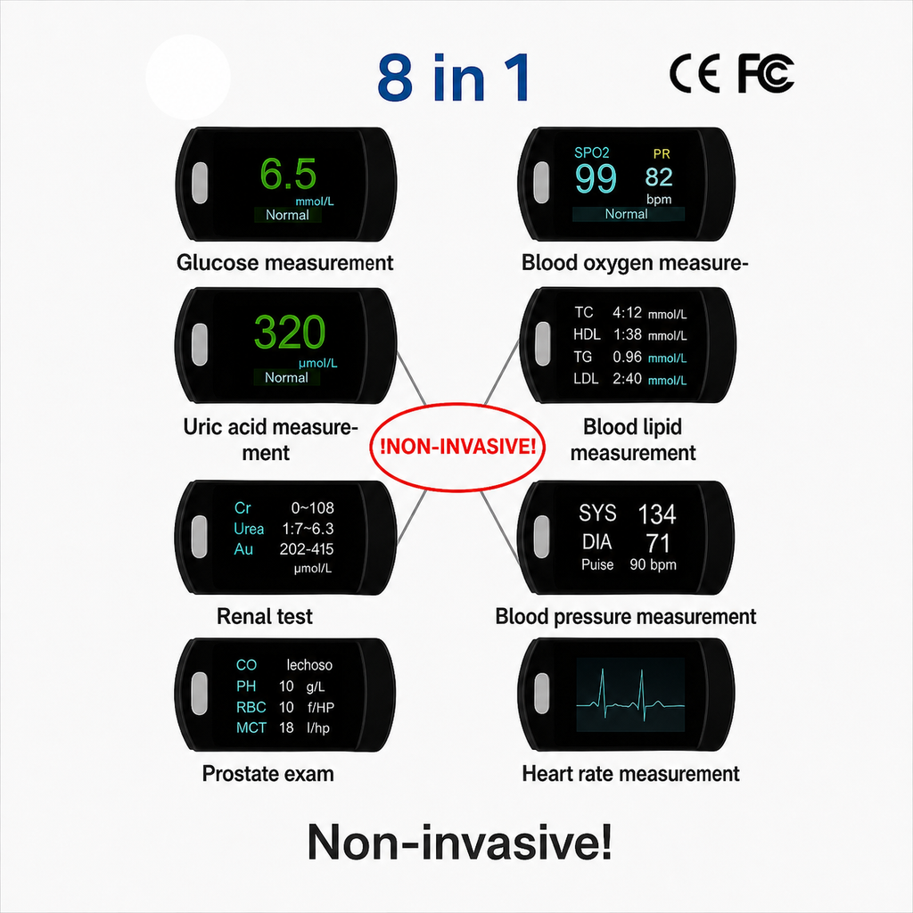 Blood Sugar Monitor with Digital Display and Portable Glucose Meter for Daily Testing - Image 10