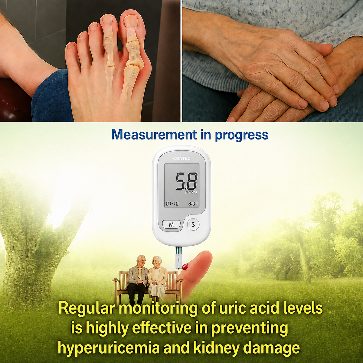 Blood Sugar Monitor with Digital Display and Portable Glucose Meter for Daily Testing - Image 11
