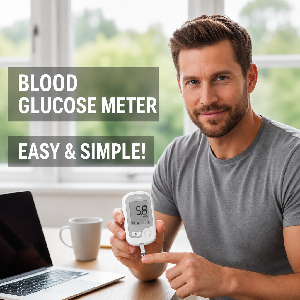 Blood Sugar Monitor with Digital Display and Portable Glucose Meter for Daily Testing - Image 6