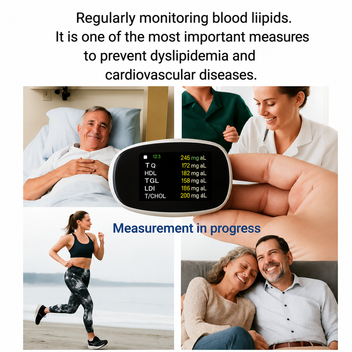 Blood Sugar Monitor with Digital Display and Portable Glucose Meter for Daily Testing - Image 9