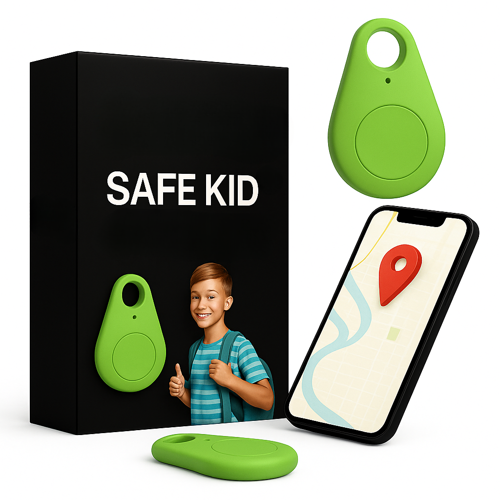 Bluetooth Item Tracker with Keychain Loop Water-Resistant Teardrop Tag - Image 20
