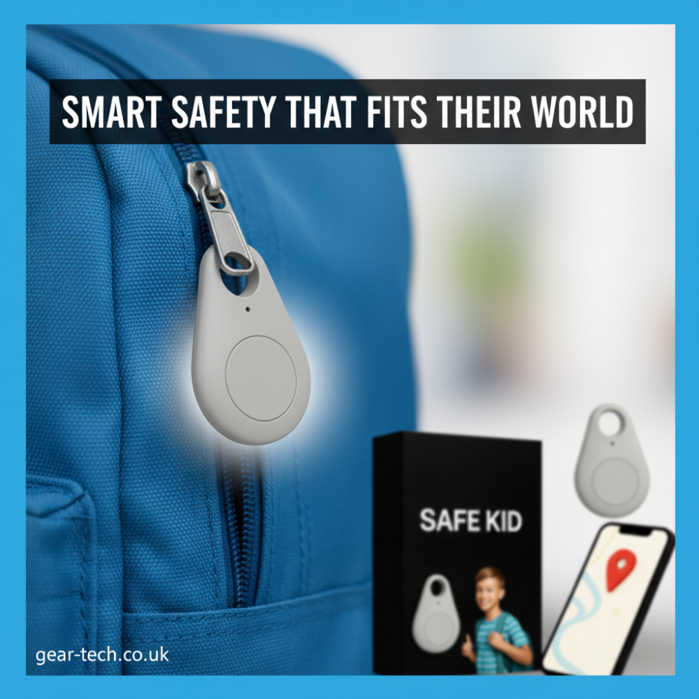 Bluetooth Item Tracker with Keychain Loop Water-Resistant Teardrop Tag - Image 5