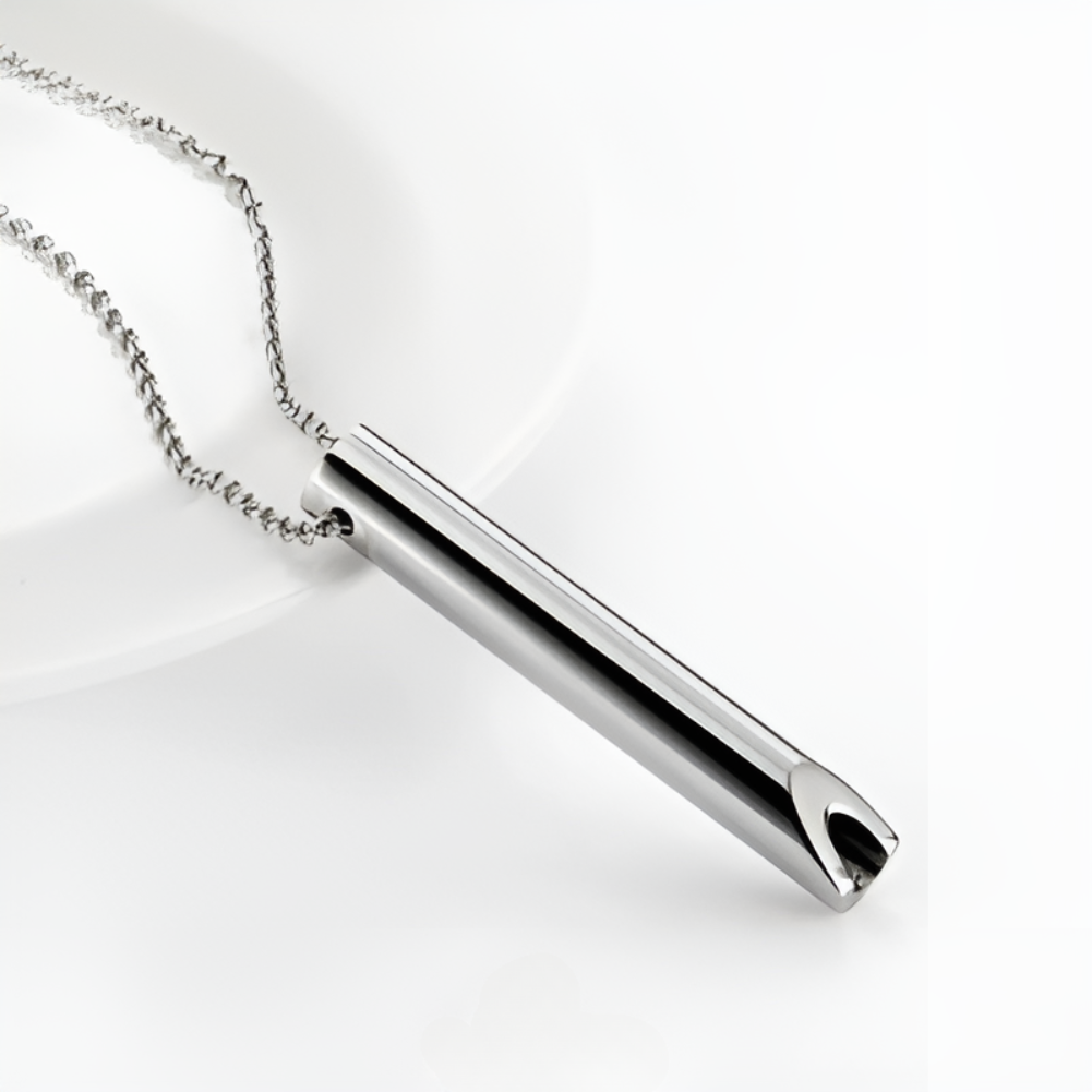 Breathing Necklace with Anxiety Relief Pendant and Mindful Inhalation Support - Image 4