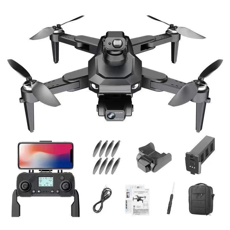 Camera Drone Quadcopter with 3-Axis Gimbal Foldable Design and Remote Controller - Image 5