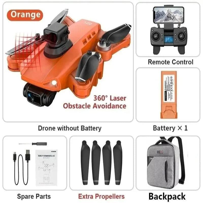 Camera Drone with Brushless Motor 3-Axis Gimbal and Foldable Design - Image 13