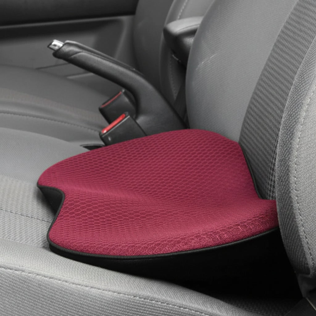 Car Seat Cushion with Ergonomic Contoured Support and Pressure Relief - Image 4