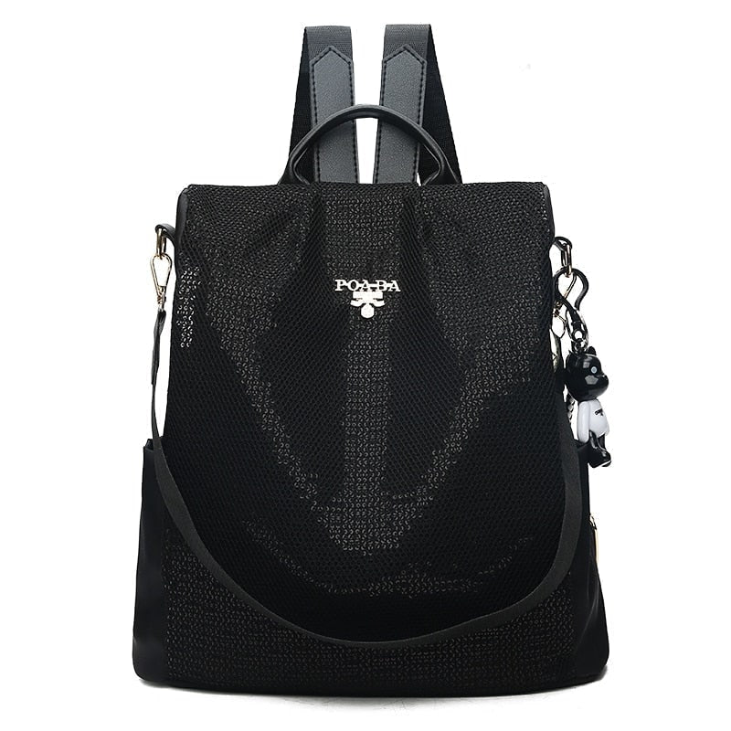 Carry on Travel Backpack Purse with Anti-Theft Design and Convertible Straps - Image 3
