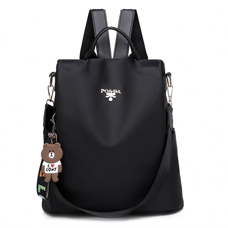 Carry on Travel Backpack Purse with Anti-Theft Design and Convertible Straps - Image 5