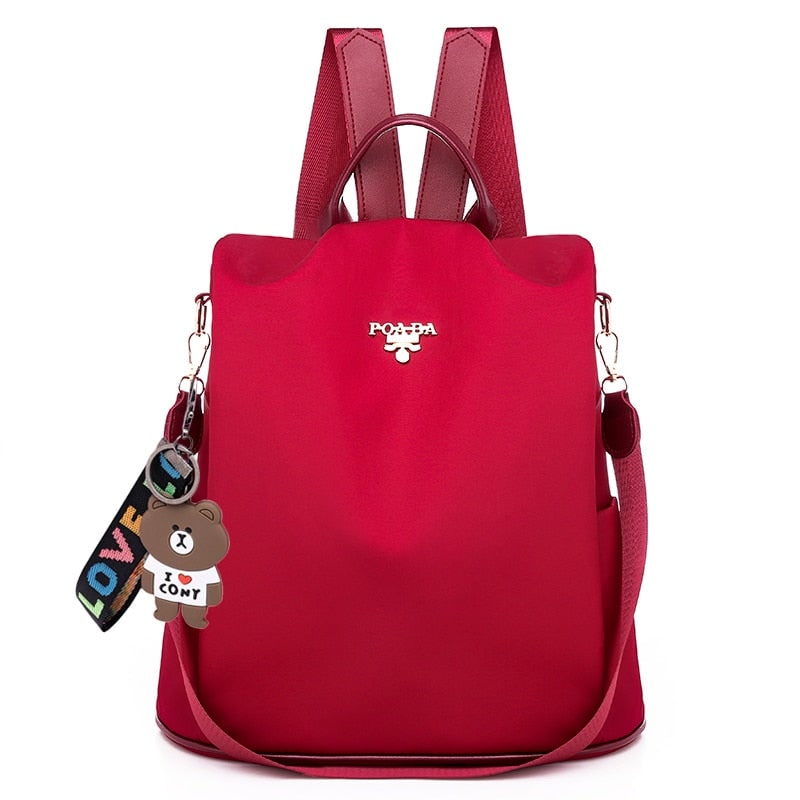 Carry on Travel Backpack Purse with Anti-Theft Design and Convertible Straps - Image 6