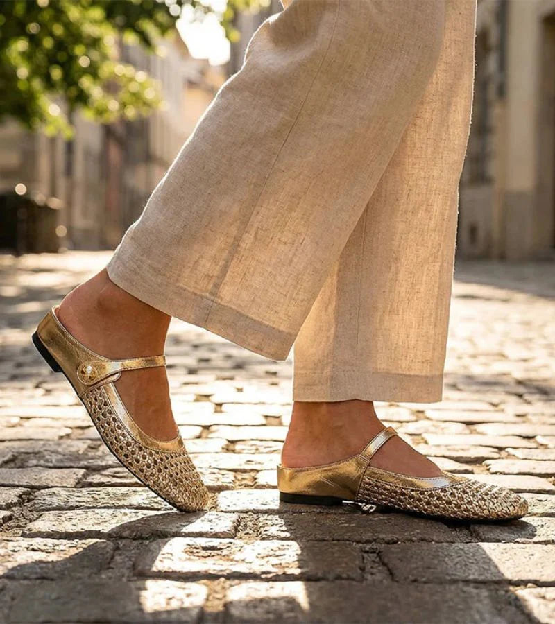 Caterina | Mules Donna Intrecciate Mary Jane