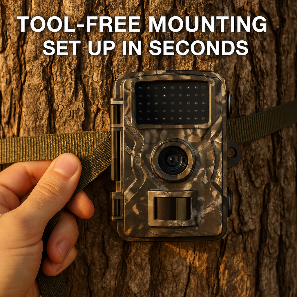 Cell Trail Camera with Night Vision and Sd Card Slot for Wildlife Surveillance - Image 2