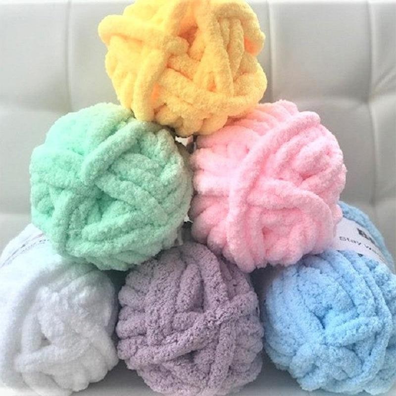 Chunky Knit Throw Blanket with Oversized Loop Pattern and Plush Chenille Texture - Image 11