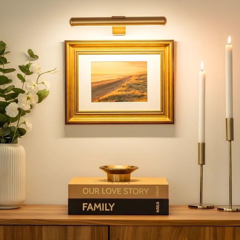Cordless Rechargeable Battery LED Picture Light with Remote Control and Adjustable Color Temperature - Image 13