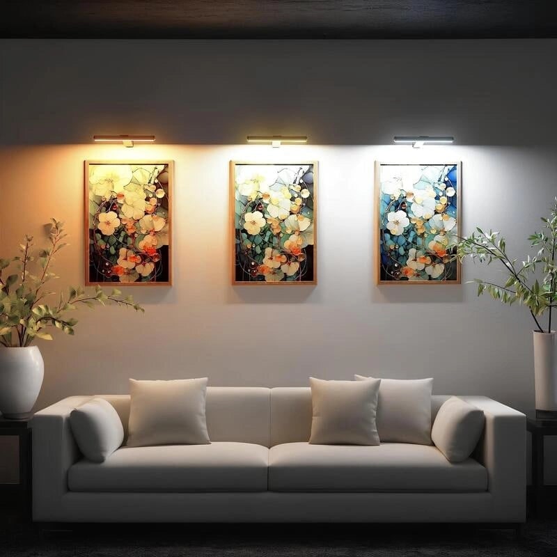 Cordless Rechargeable Battery LED Picture Light with Remote Control and Adjustable Color Temperature - Image 5