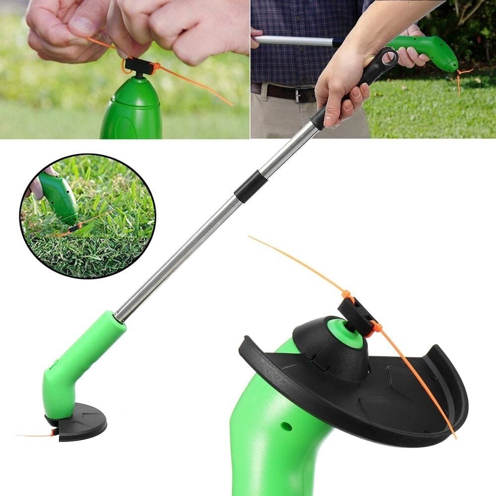 Cordless String Trimmer with Battery Power and Telescopic Extension Pole - Image 6