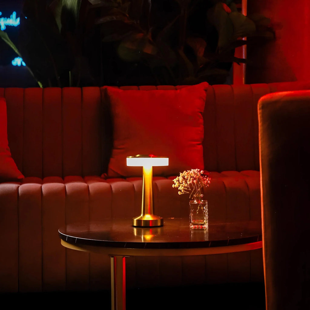 Cordless Table Lamp with Rechargeable Battery Dimmable LED and Metallic Finish - Image 5