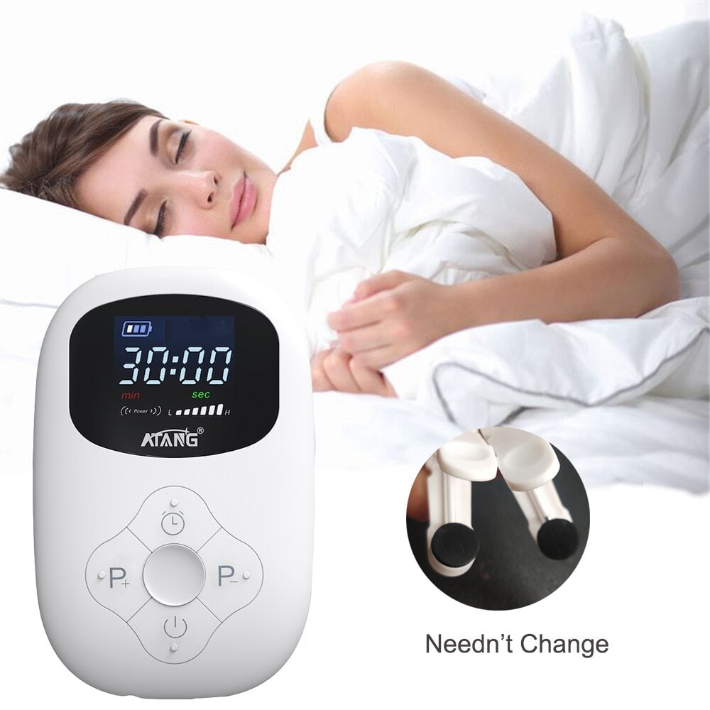 Cranial Electrotherapy Stimulator with Earlobe Clips and LED Display - Image 9