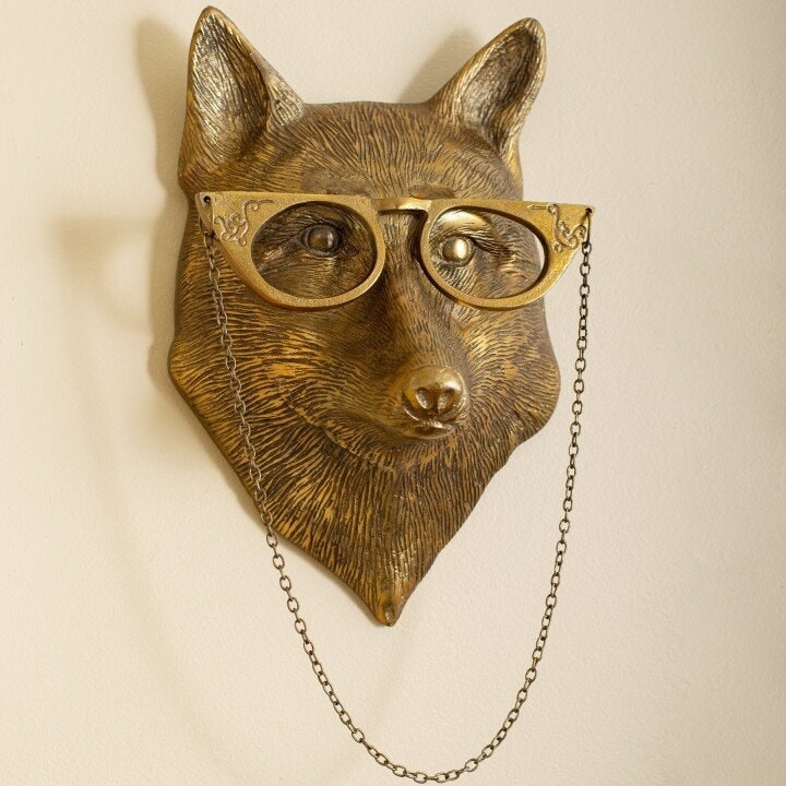 Deer Head Mount Wall Sculpture with Textured Antlers and Faux Taxidermy Detail - Image 18