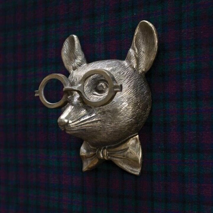 Deer Head Mount Wall Sculpture with Textured Antlers and Faux Taxidermy Detail - Image 8