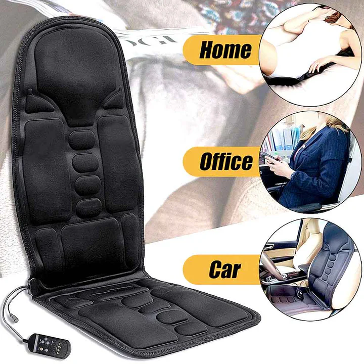 Desk Chair Seat Cushion with Massage Heat and Remote Control for Car and Home - Image 4