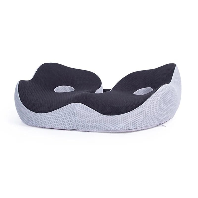 Desk Chair Seat Cushion with Memory Foam Dual Cutouts and Pressure Relief - Image 3