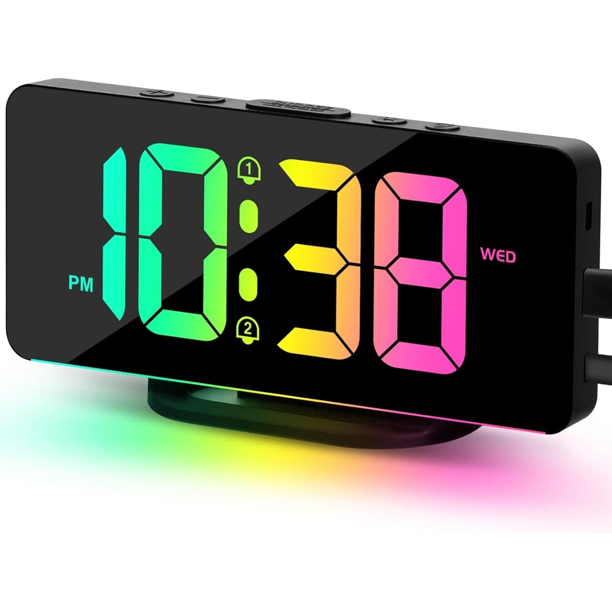 Digital Clock with Seconds Large Display and Calendar Date for Seniors with Remote Control - Image 18