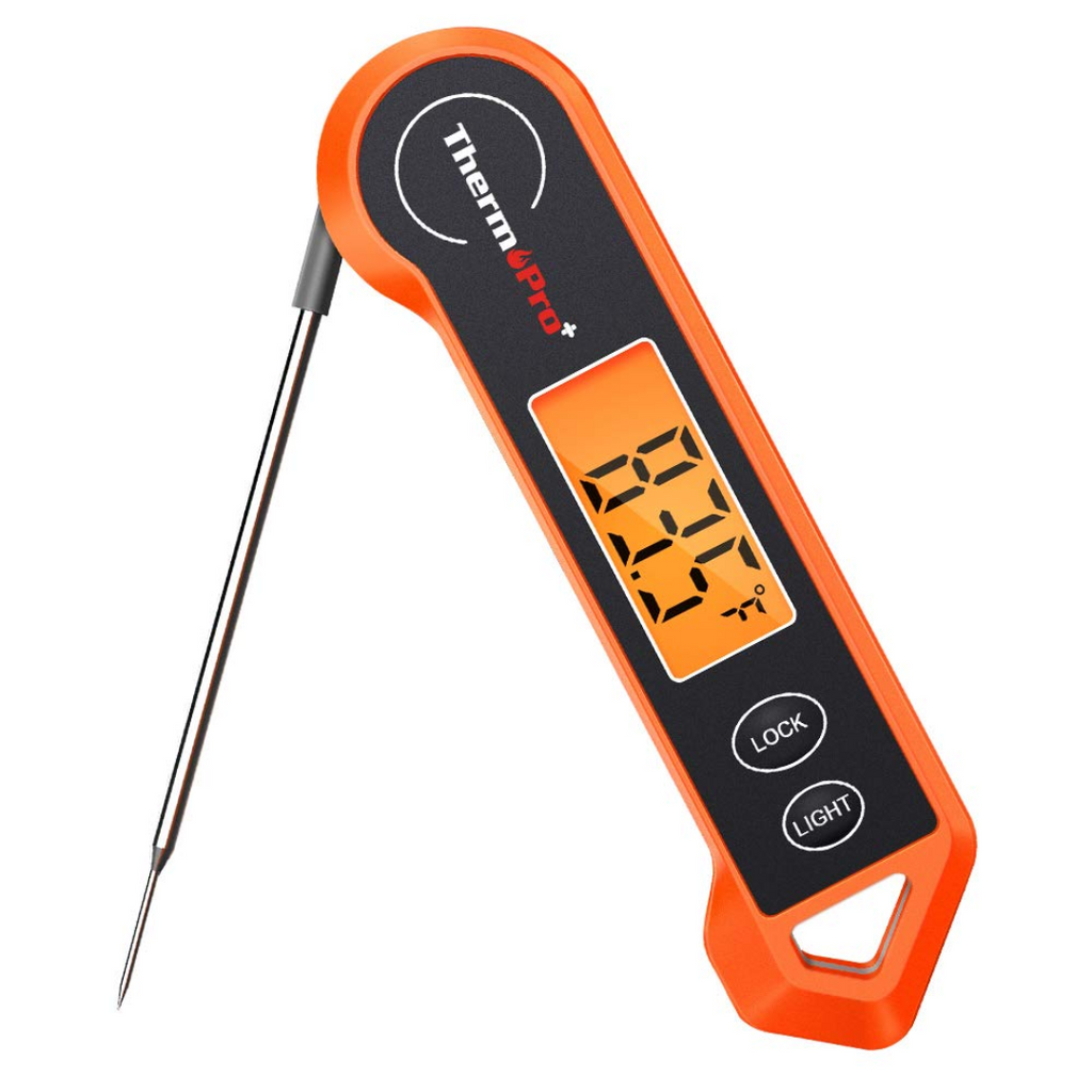 Digital Meat Thermometer for Steak and Chicken with Instant Read Folding Probe - Image 2