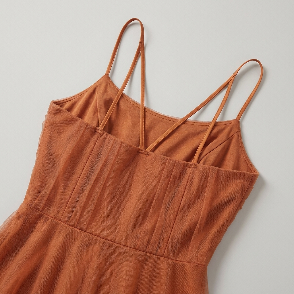 Diletta | Abito Midi Donna Elegante con Tulle