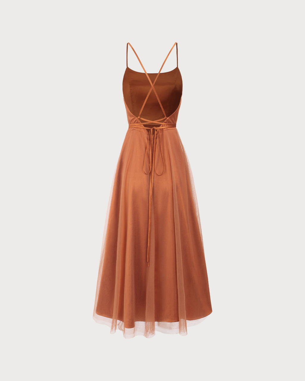 Diletta | Abito Midi Donna Elegante con Tulle