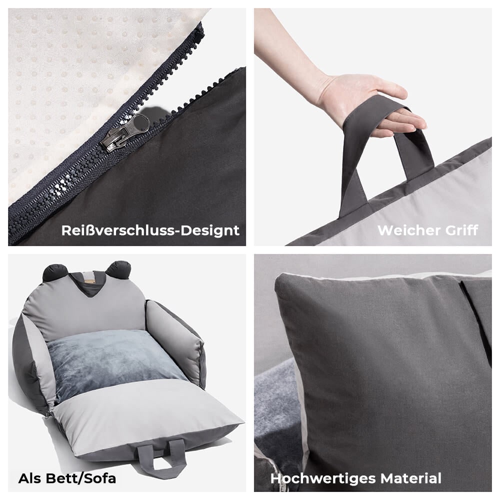Dog Car Seat with Padded Booster Design Safety Tether and Removable Cushion - Image 3
