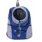 Dog Carrier Backpack with Breathable Mesh Padded Straps and Drawstring Head Opening - Image 7