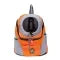 Dog Carrier Backpack with Breathable Mesh Padded Straps and Drawstring Head Opening - Image 9